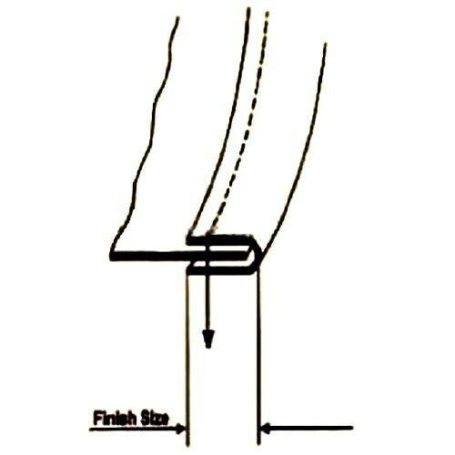 Cutex Single Fold Binder Set for Juki DNU-1541 DNU-241 Walking Foot Sewing Machine-18