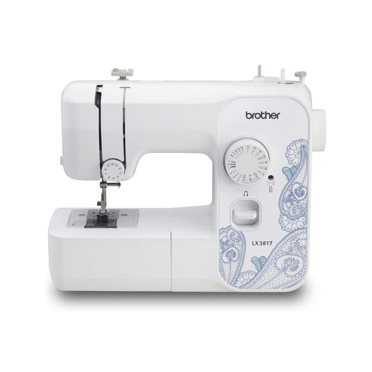 Brother RLX3817 Full Size 17 Stitch Sewing Machine White,Refurbished (Renewed)