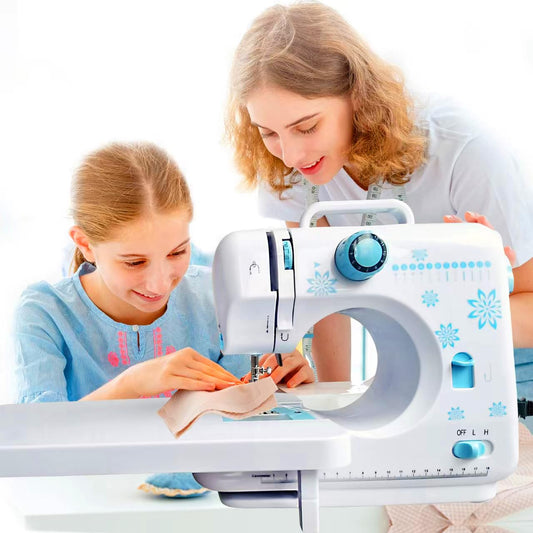 Sewing Machine, Sewing Machine for Beginners, 505 New Upgraded Sewing Machine, Easy To Use Sewing Machine, Sewing Machines For Adult & Kid-7 Presser Feet, Extension Table, Foot Pedal