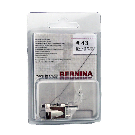 Bernina Free Motion Couching Foot #0317797000 (#43N) Genuine New Style Machine